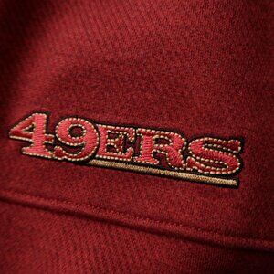 San Francisco 49ers Tommy Bahama Reversible Half Zip (M) NEW!! 🏈